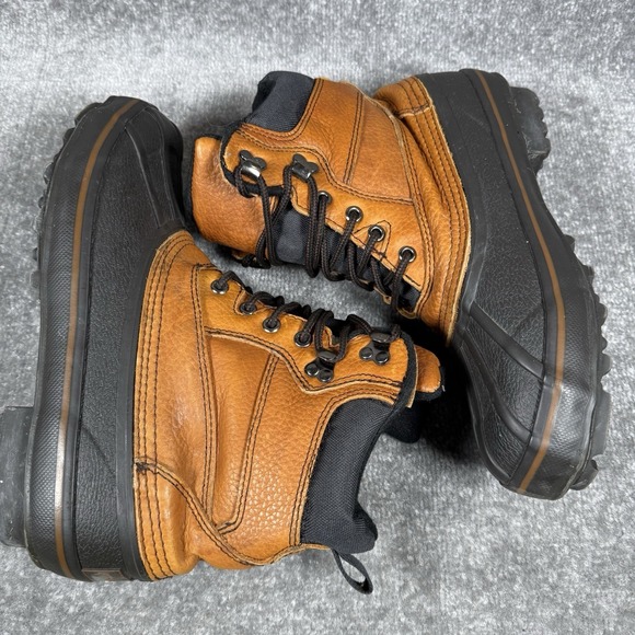 Fin &‎ Feather Boots Men\'s 10EEE Brown Duck Lace Up Thinsulate main image 3